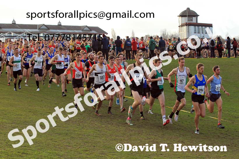 Senior mens 2022 Northern Cross Country Champs., Pontefract. Photo: David T. Hewitson/Sports for All Pics